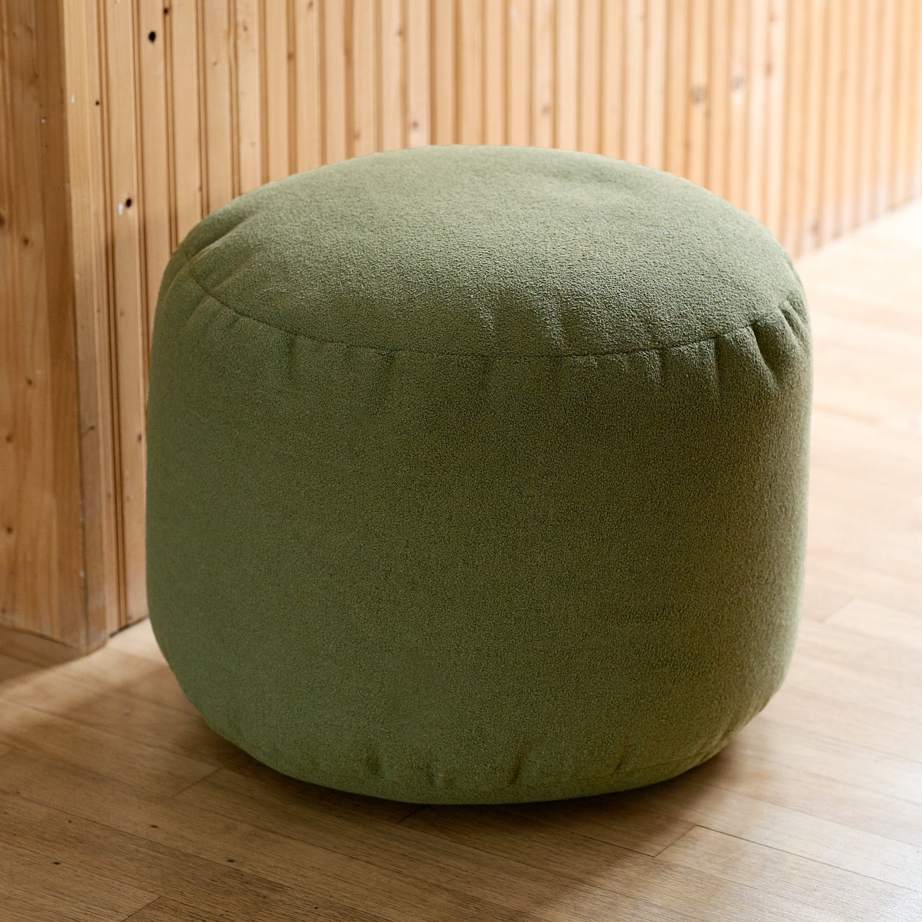 Pouf Repose-Pieds Rond - Paloma