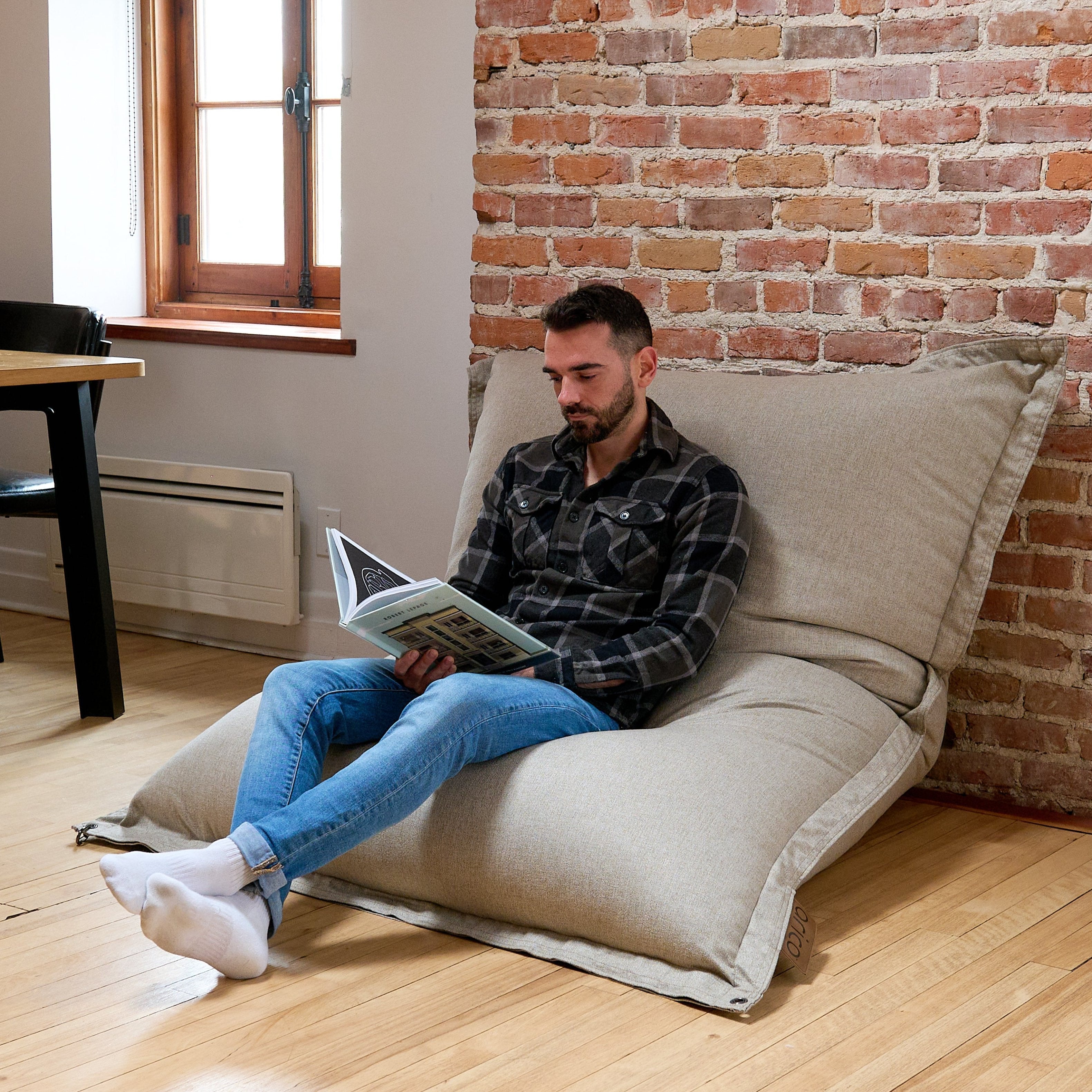 Bean Bag Classique Adulte - Sepia