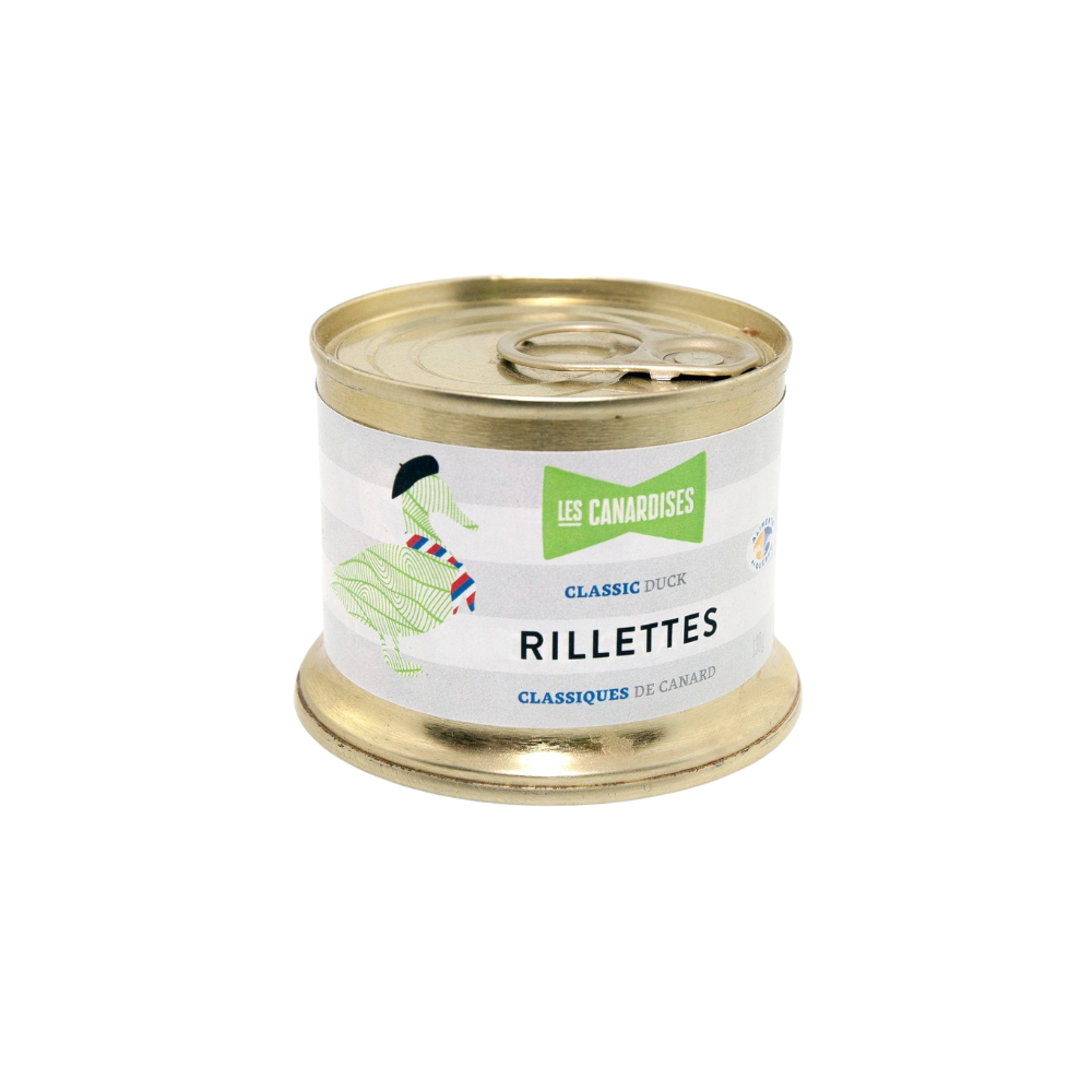 Rillettes classiques pur canard