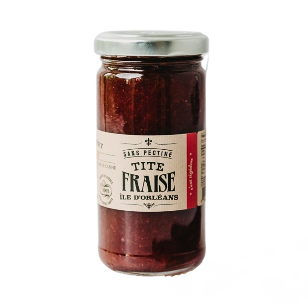 Confiture tite fraise de l'Île