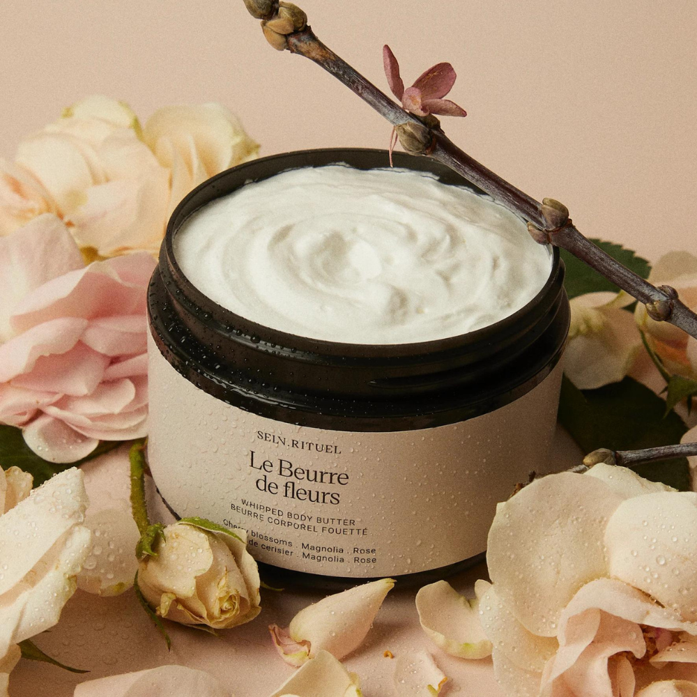 Whipped body butter