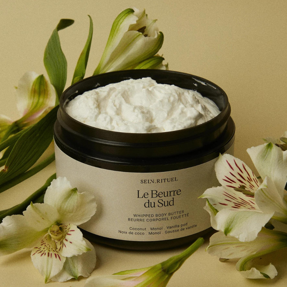 Whipped body butter