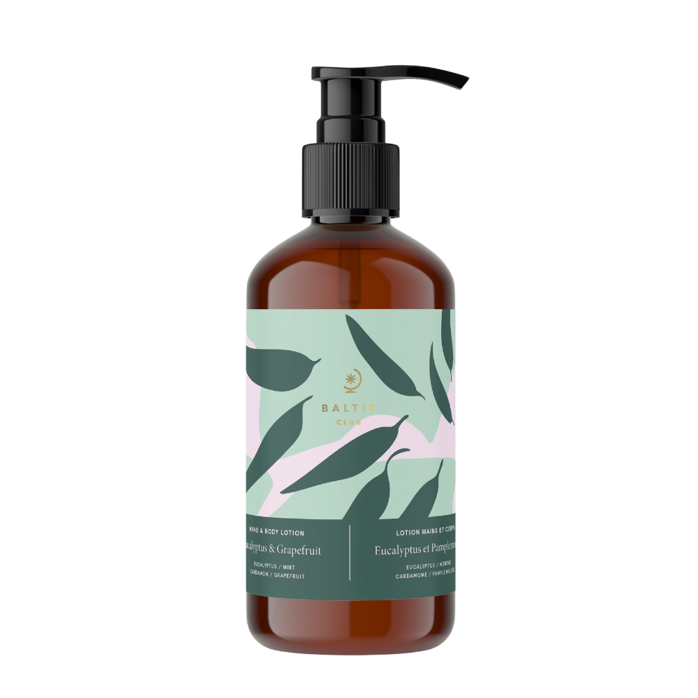 Lotion main et corps - Eucalyptus et Pamplemousse