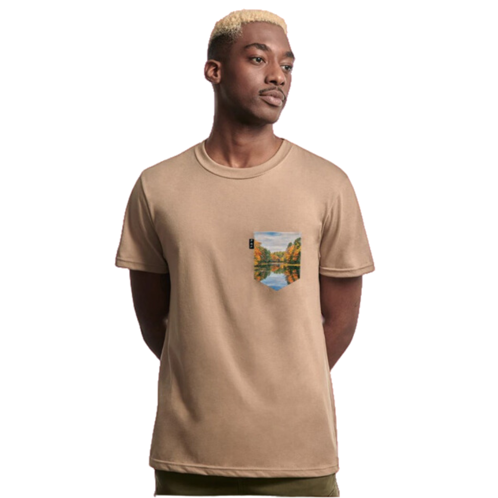 T-shirt à poche - Lac Apitalvendu