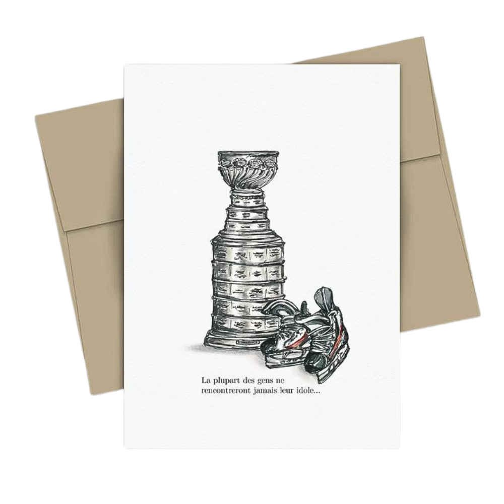 Greeting card - Father's Day - Hockey