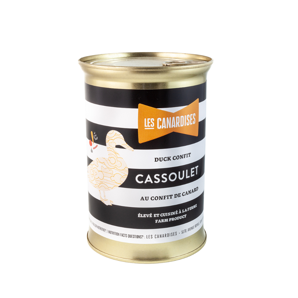 Gastronomic cassoulet with duck confit