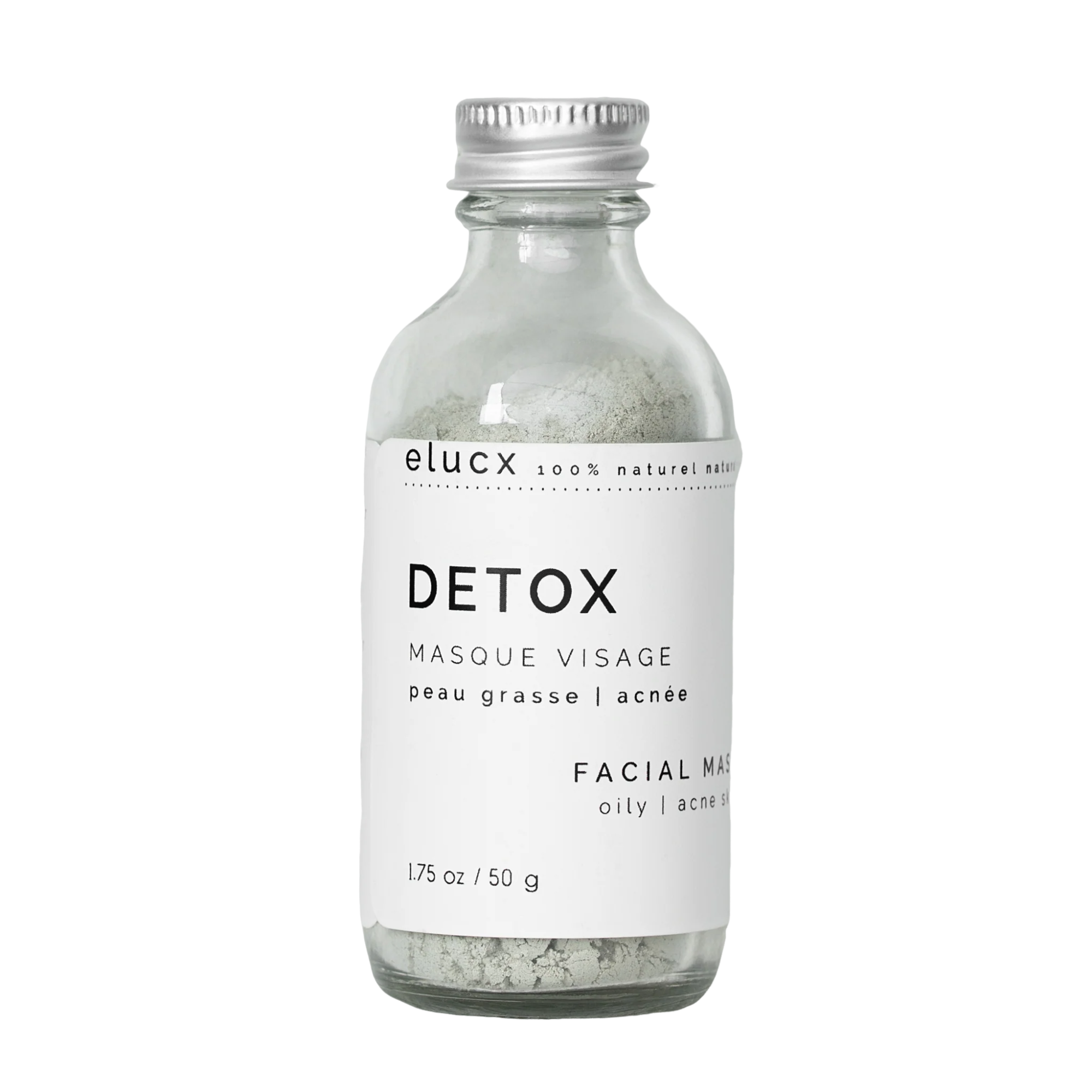 Masque visage à l'argile - Detox (Peau grasse)