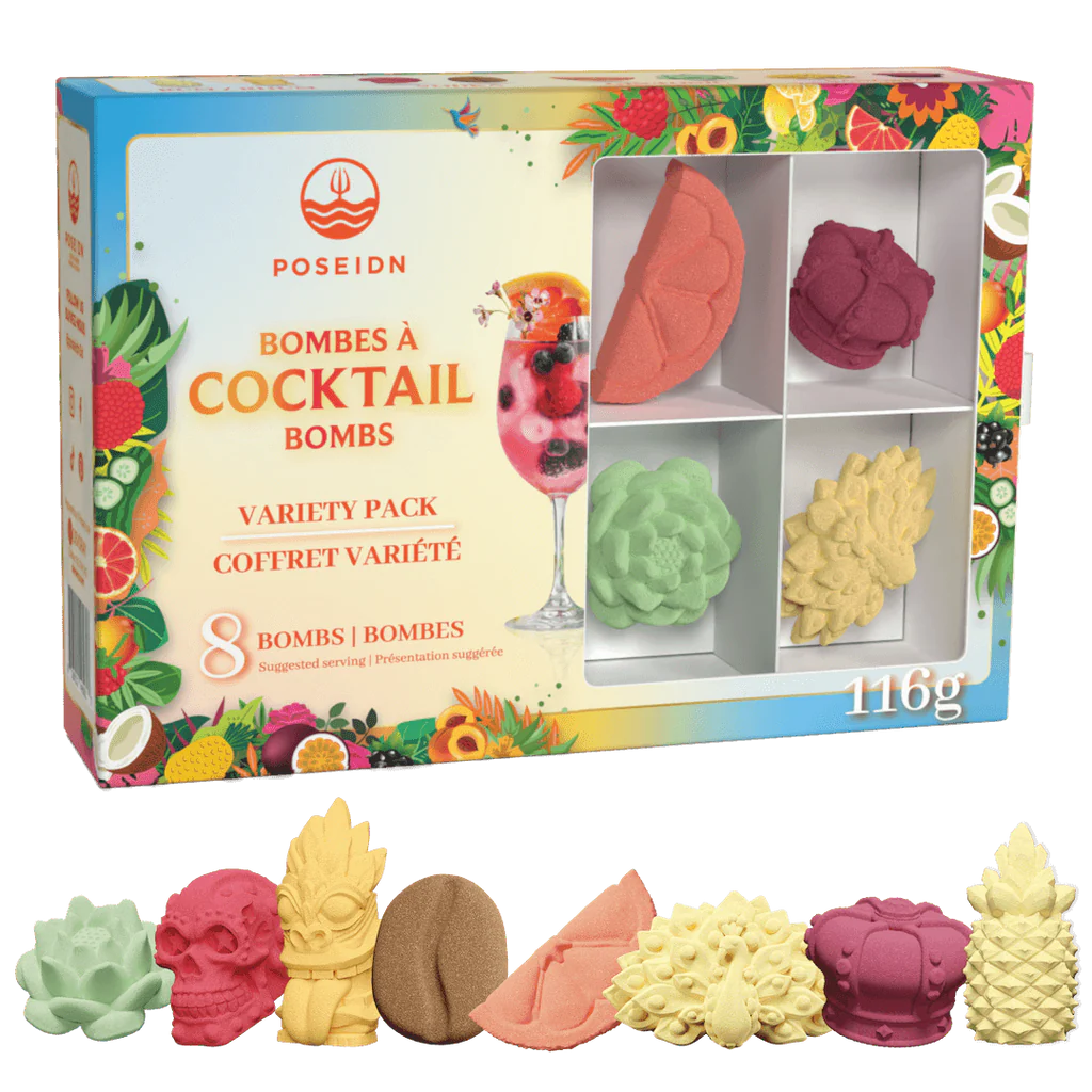 Coffret bombes à cocktail - Variete