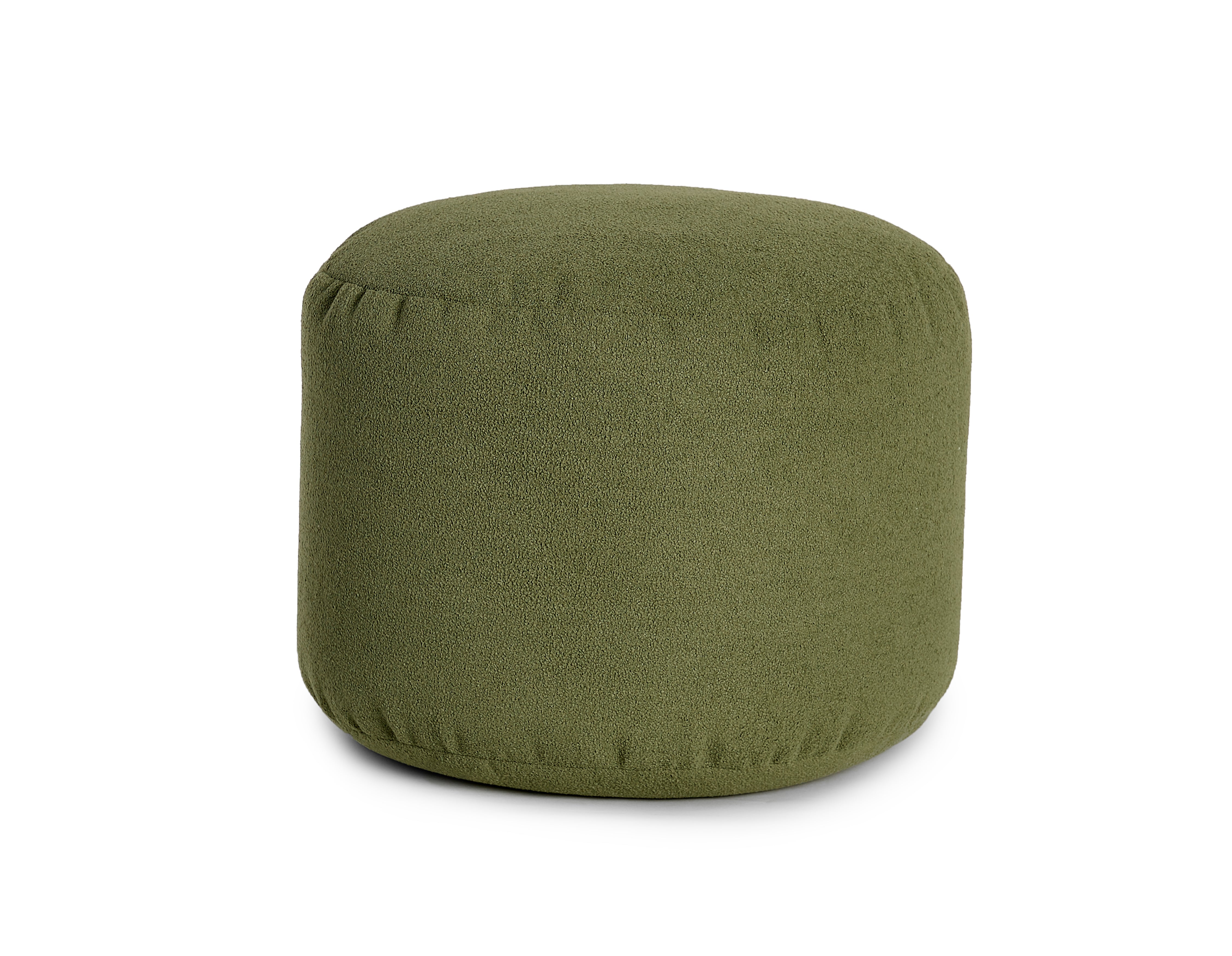 Pouf Repose-Pieds Rond - Paloma