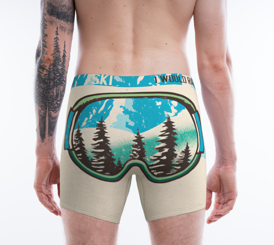 Boxers unisexes plutôt ski sauvage Boxers