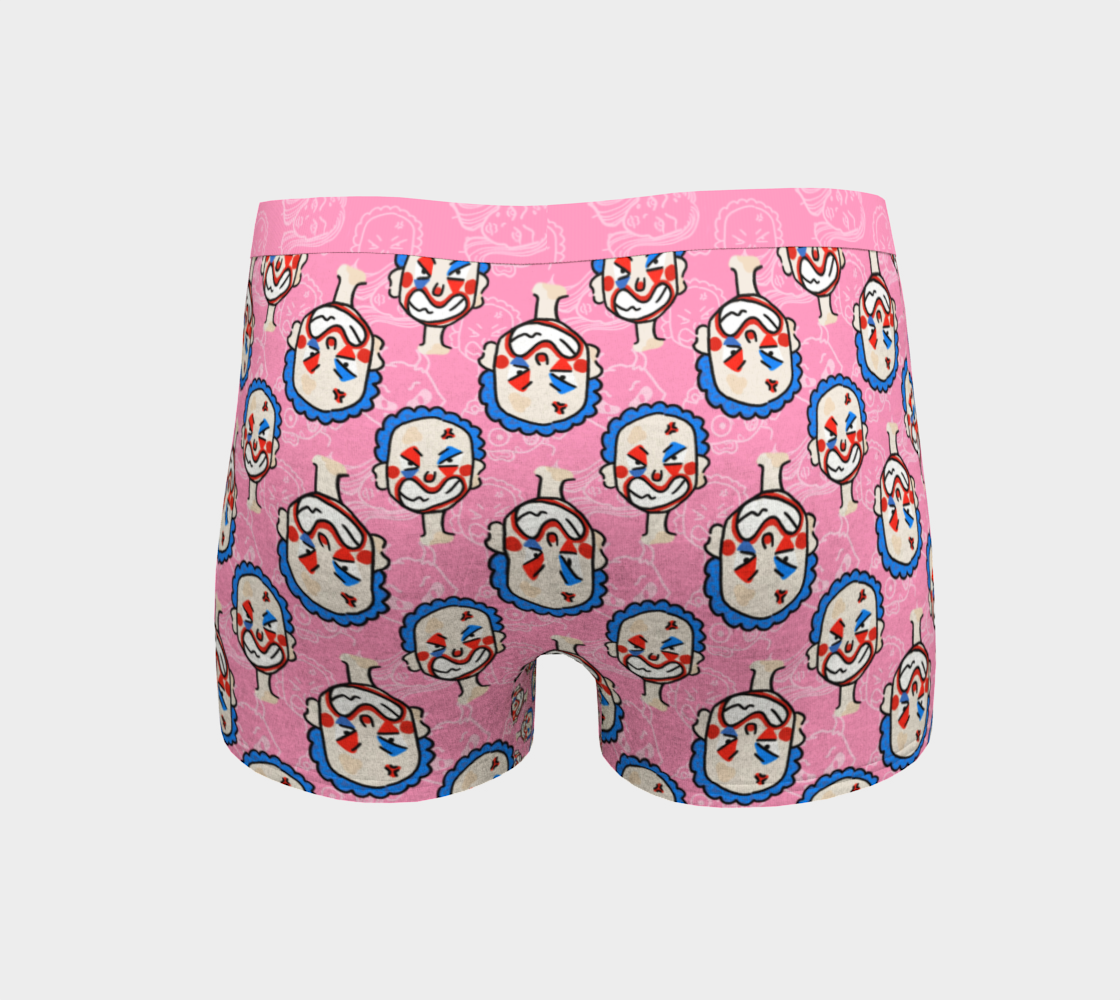 Boxer Boyshorts en rose Clowns