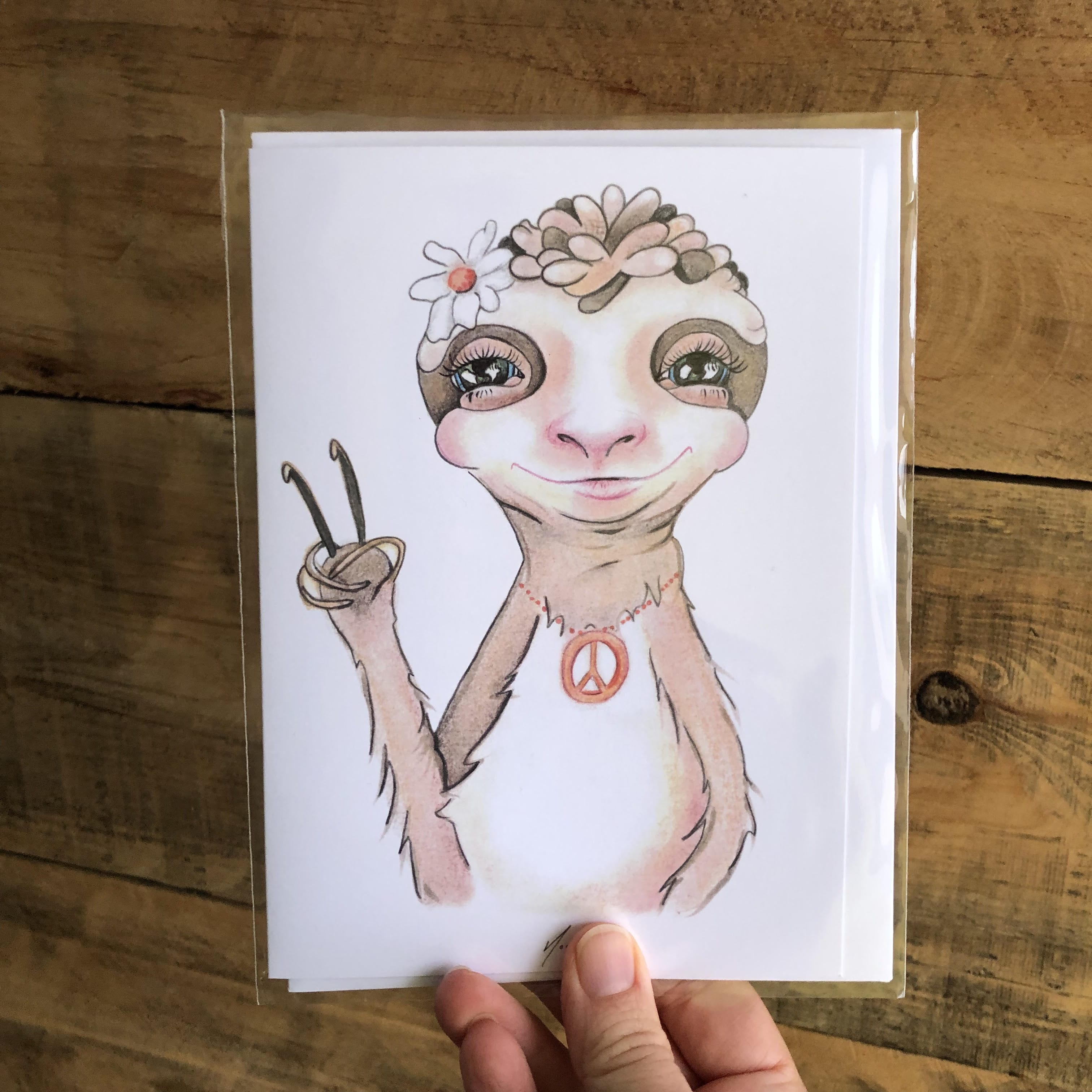 Greeting card - Paixresseux